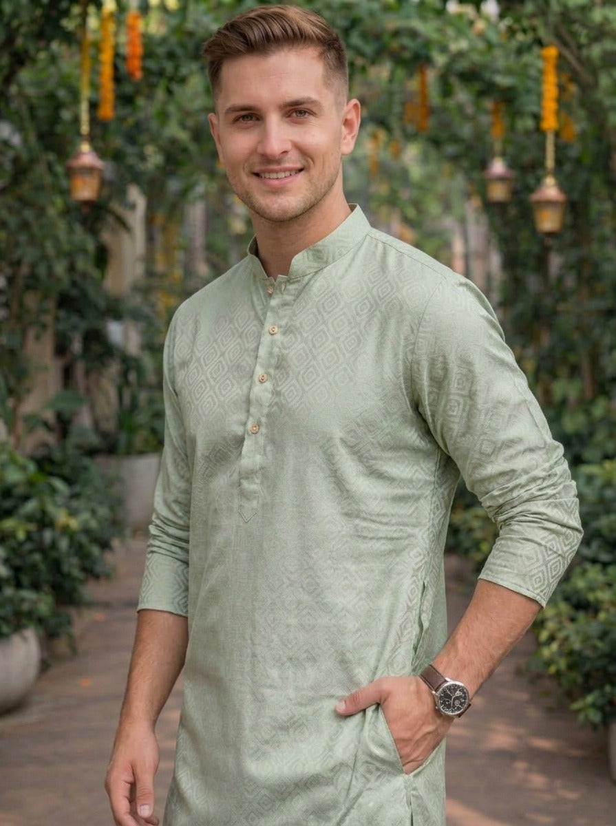 Green Kurta