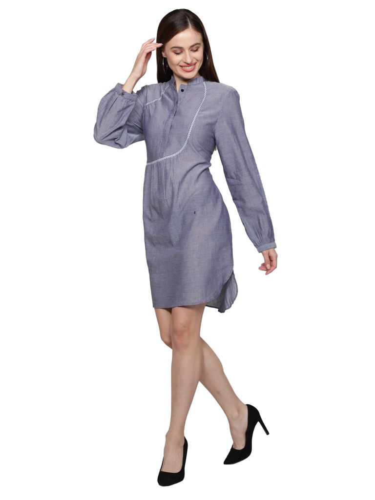 Grey short Kurti