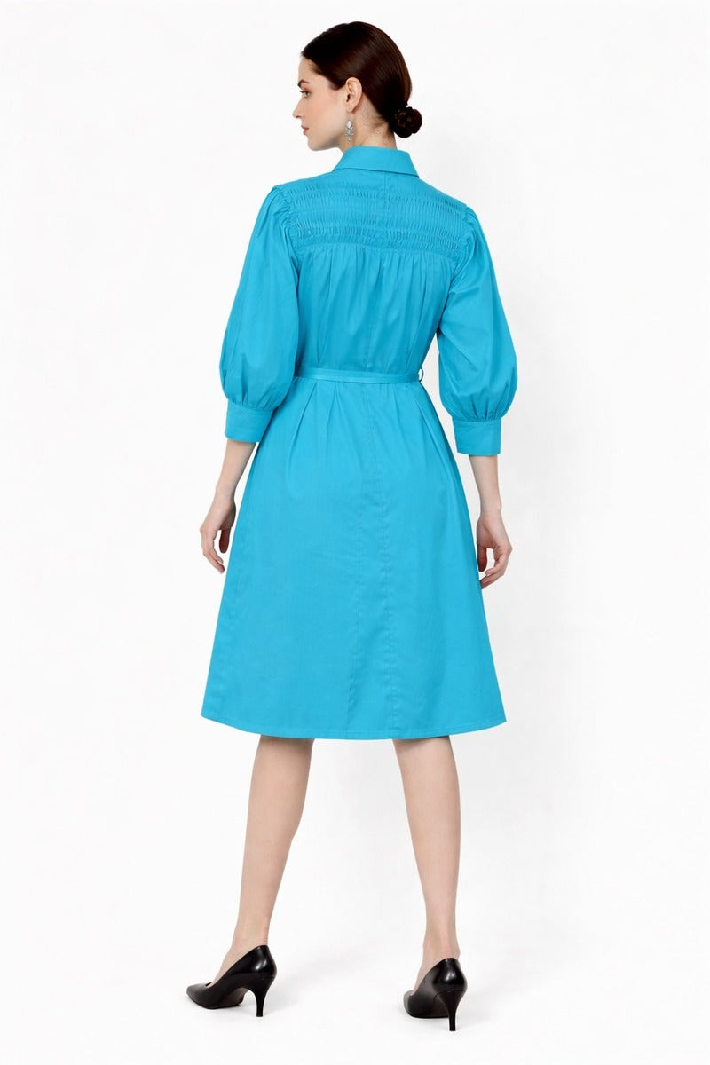 Pale Blue Skirt