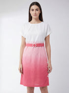 White and Pink short skirt